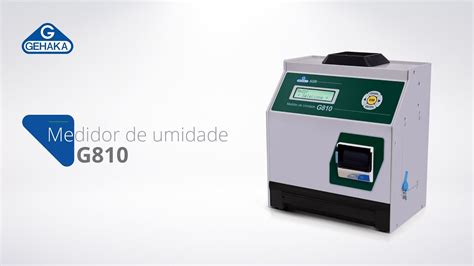 medidor de umidade de grãos de bancada g810 ip valor|Medidor De Umidade De Graos De Bancada Com Impressora .